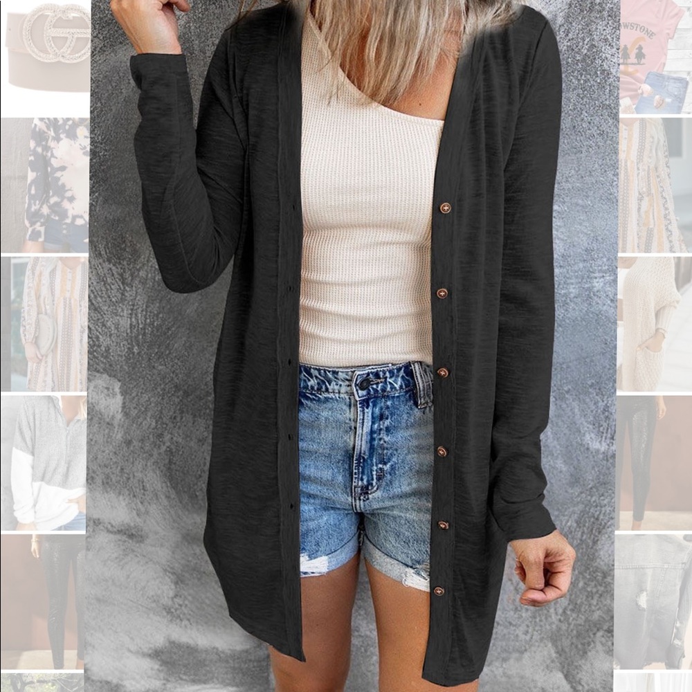Black Cardigan